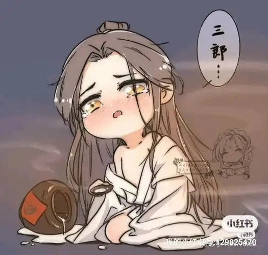 我的手工日常  #超轻粘土  #手作  #棉签  #天官赐福  #谢怜
