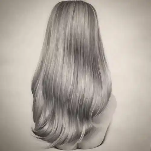 素描头发画不好很难她来教你画