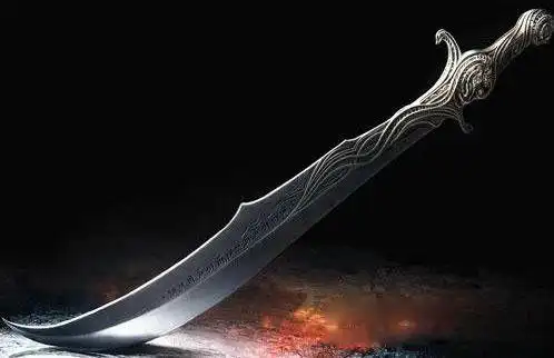 鸣鸿刀图片长什么样与轩辕剑齐名的刀