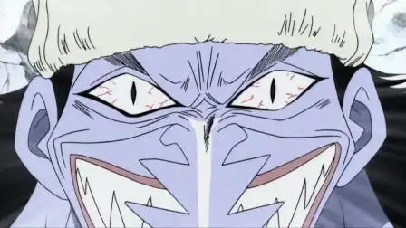 海贼王:鱼人阿龙被激怒,居然露出了近海之王的眼神!