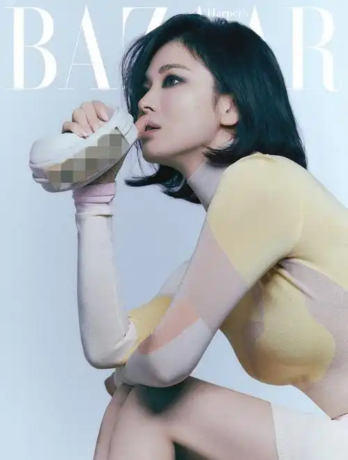 韩国女星宋慧乔烟熏妆写真超妩媚她魔鬼身材太性感火辣