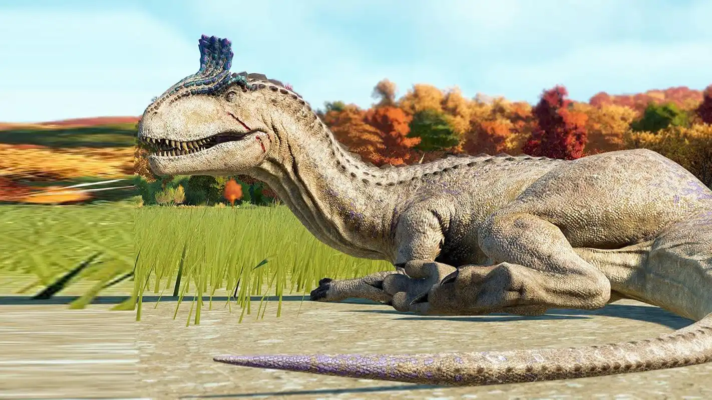 虔州龙属vs冰脊龙侏罗纪世界进化2代