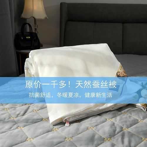 蚕丝被100桑蚕丝被薄款空调被手工拉丝夏天被芯夏凉子母被 b00005