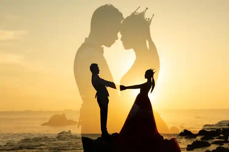 米菠萝旅拍唯美夕阳