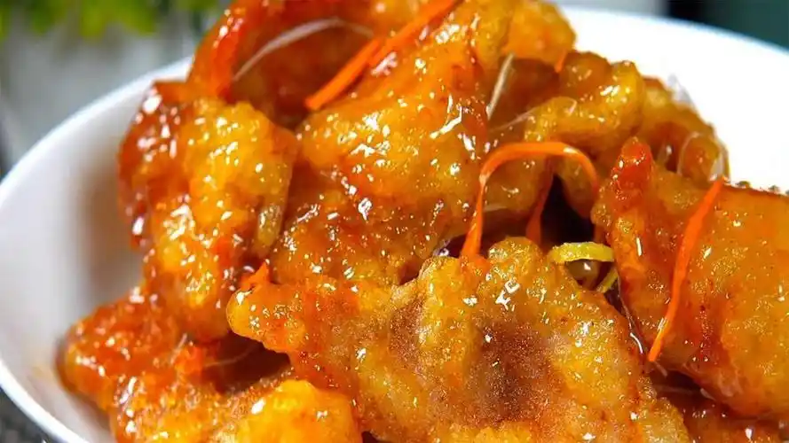 东北老式锅包肉正宗的做法在这里口感外酥里嫩才好吃