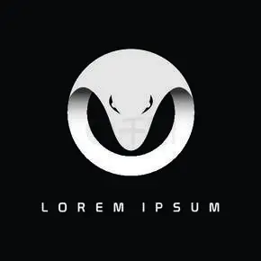 毒蛇毒蛇头标志标识圆形圆形主题免费下载毒蛇毒蛇头标