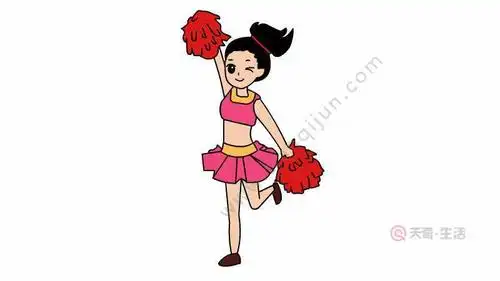 跳舞的小女孩简笔画 跳舞的小女孩简笔画怎么画