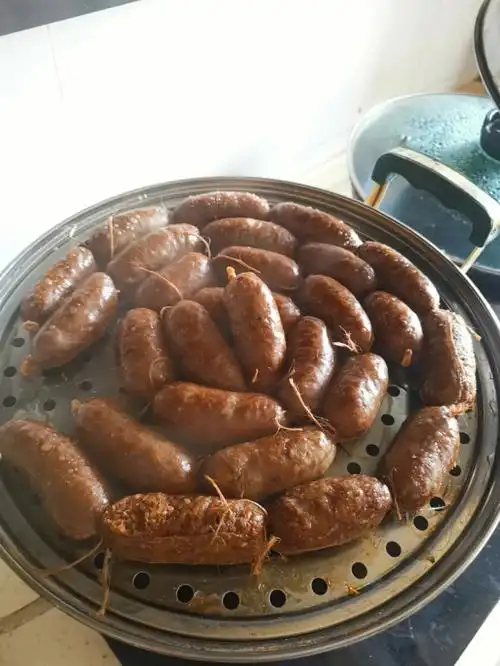 糯米猪肉肠初次尝试蛮成功