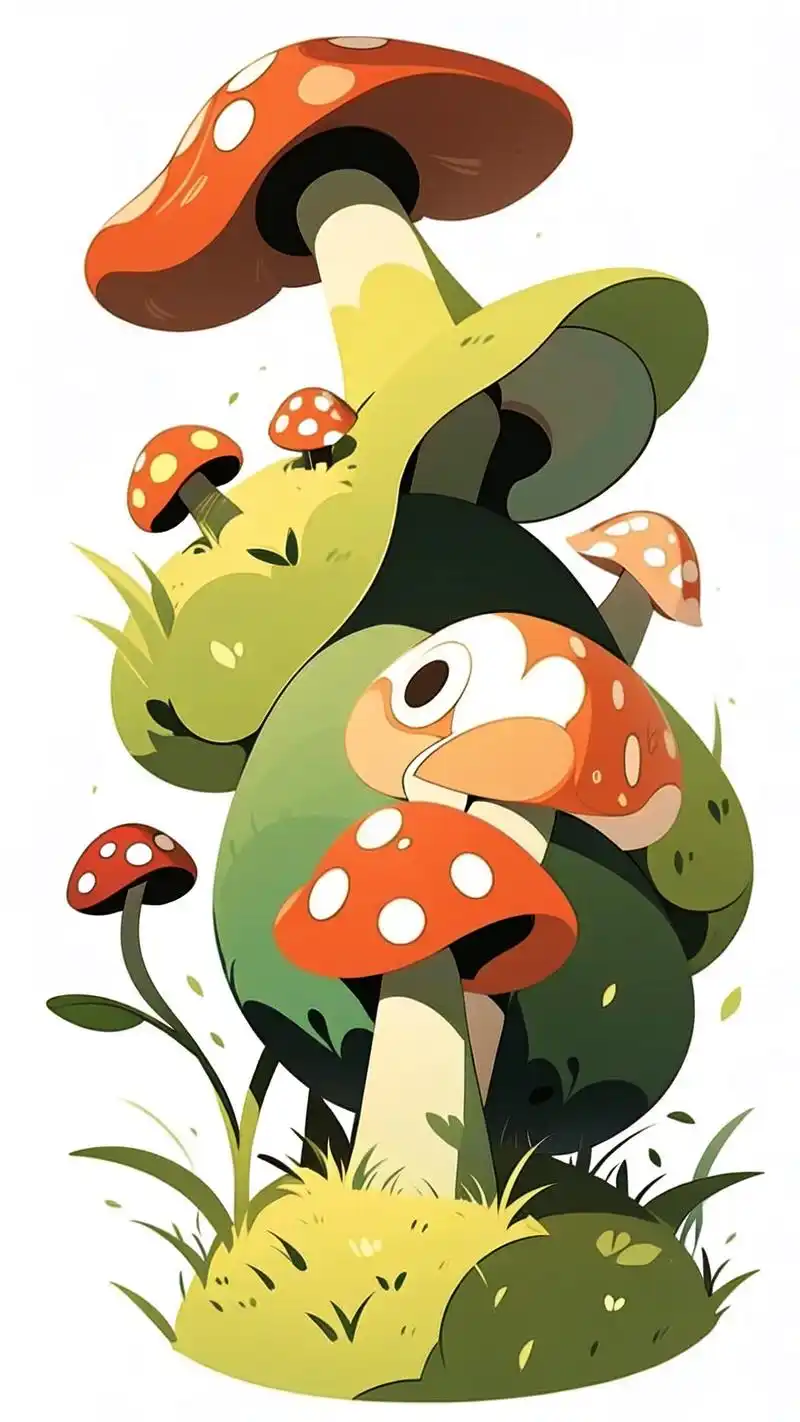 可爱蘑菇卡通壁纸大放送9694