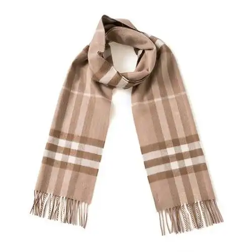 burberry巴宝莉围巾男女经典格纹山羊绒围巾