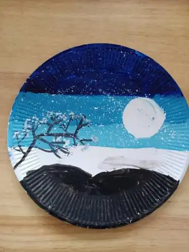 书法我们开始了.纸盘作品大展示