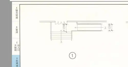 室外残疾人坡道的问题