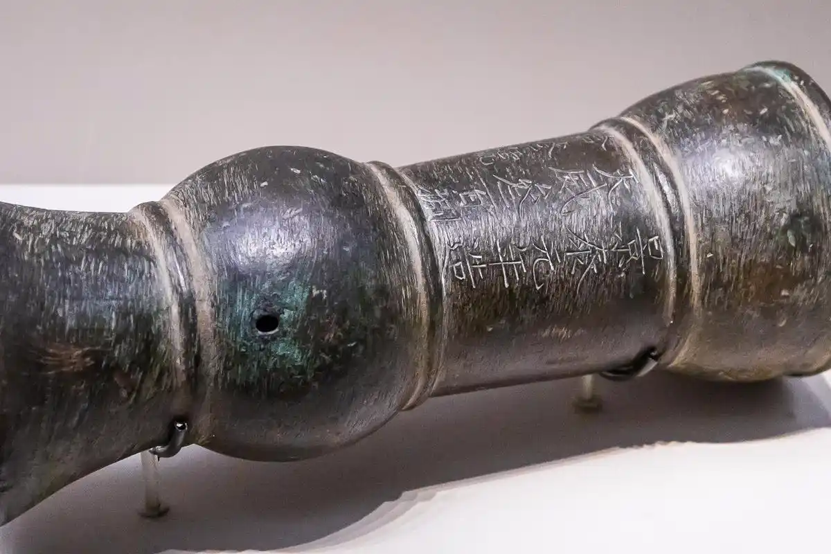 再现历史> 实拍大明的火器