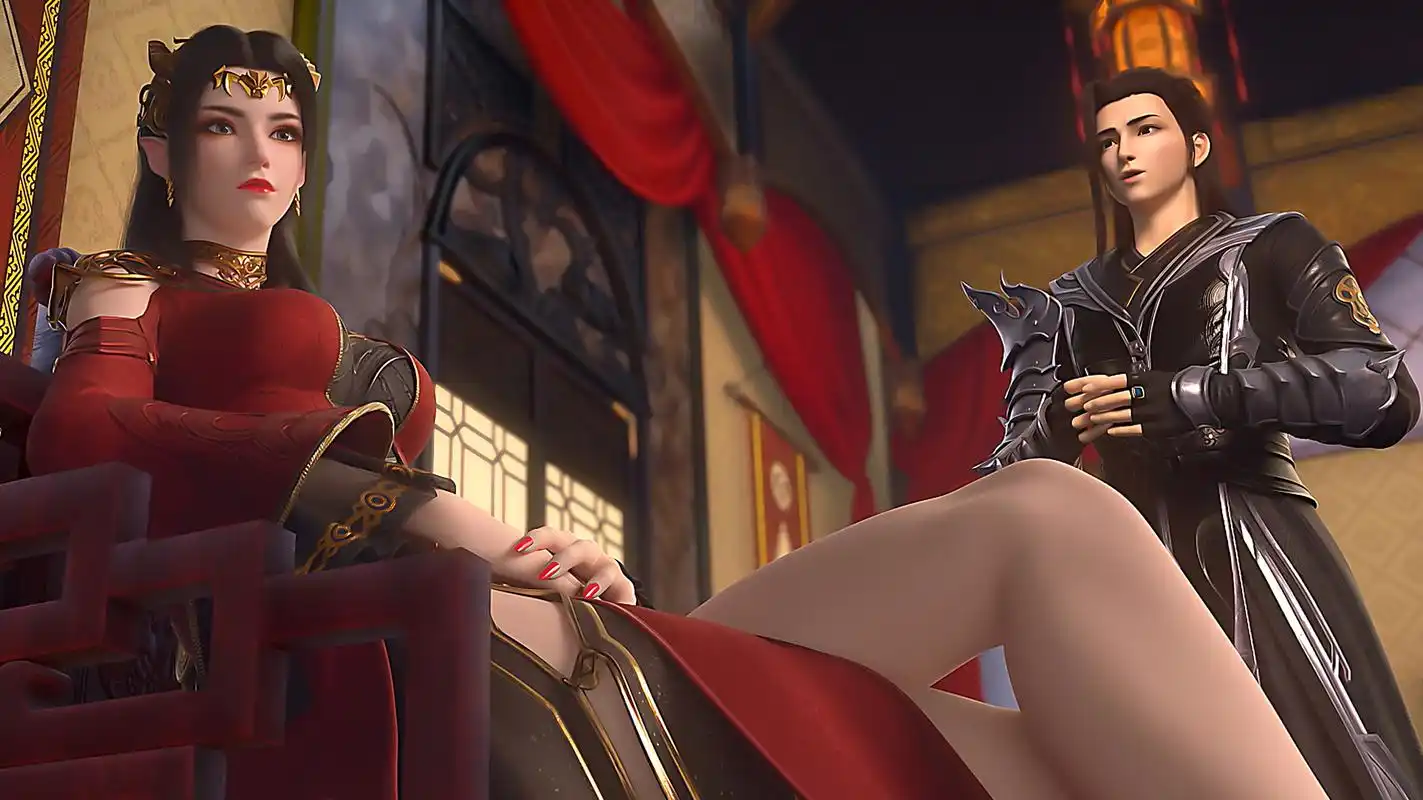 国漫女神|《斗破苍穹》美杜莎女王最新一期高清壁纸:萧炎给美杜莎取名