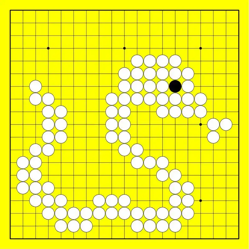 围棋创意摆棋图