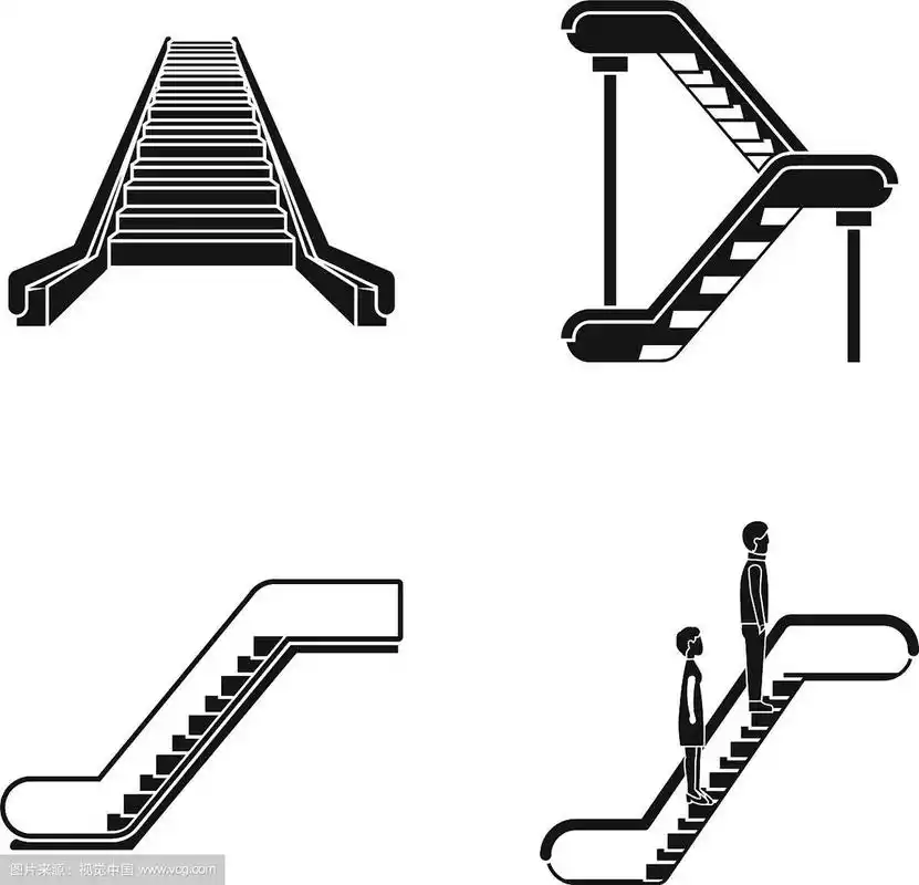 电梯图标设置简单的风格