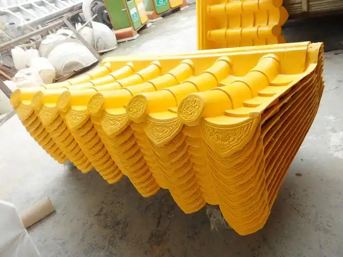 厂家生产ensp玻璃钢波纹瓦ensp仿古琉璃瓦ensp量大