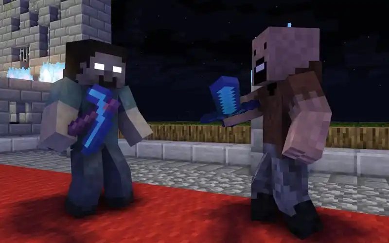 【我的世界minecraft】创世神的传说herobrine-b站首发