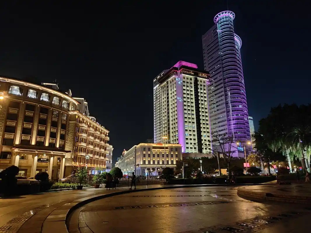 厦门鹭江道夜景
