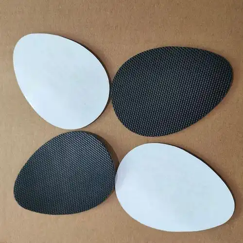 自粘前掌止滑贴消音贴耐磨牛筋胶鞋底防滑贴高跟鞋底格纹 橡胶垫