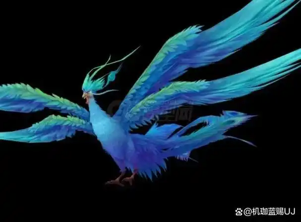 其中,神兽青鸾是《山海经》中一只美丽神秘的异兽.