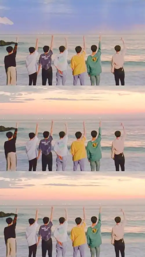 时代少年团超话94#时代少年团 少年荣光#背影系列"那就一起头也不回