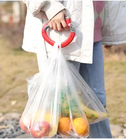 提菜器便携提菜器拎菜器塑料袋提手提菜神器挂环手提器购物拎袋器提物