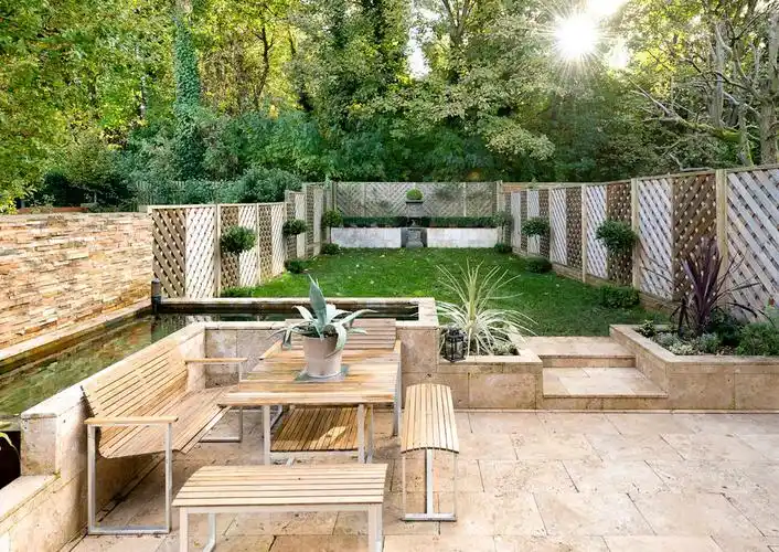 农村自建房庭院设计效果图