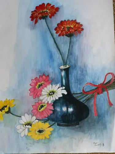 朱兴如水彩水粉画(静物)课堂作业选(副本)