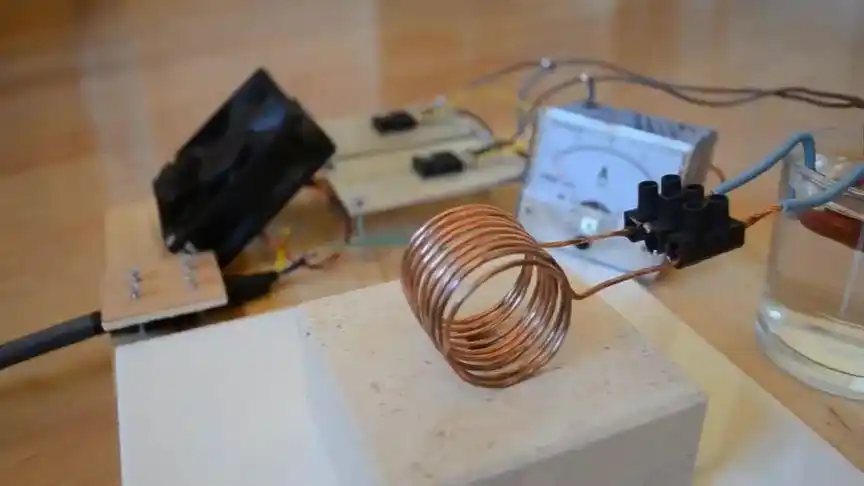 再制做一只尺寸大点的高频涡流加热器