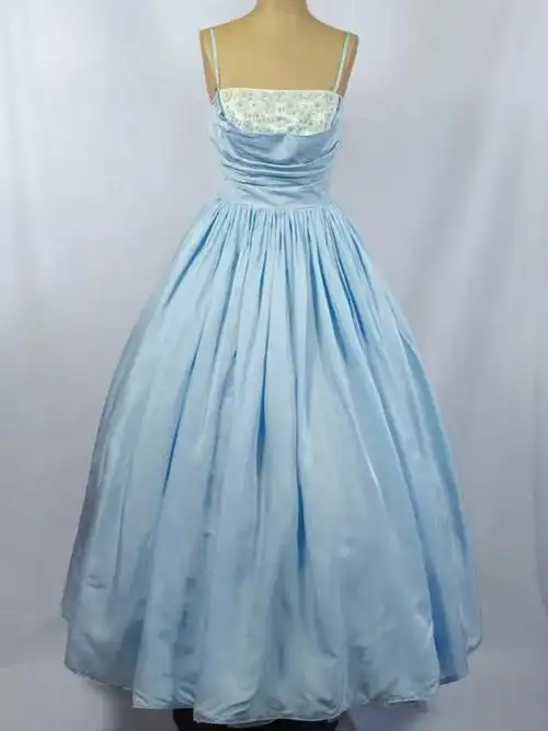 1950svintage灰姑娘礼服裙