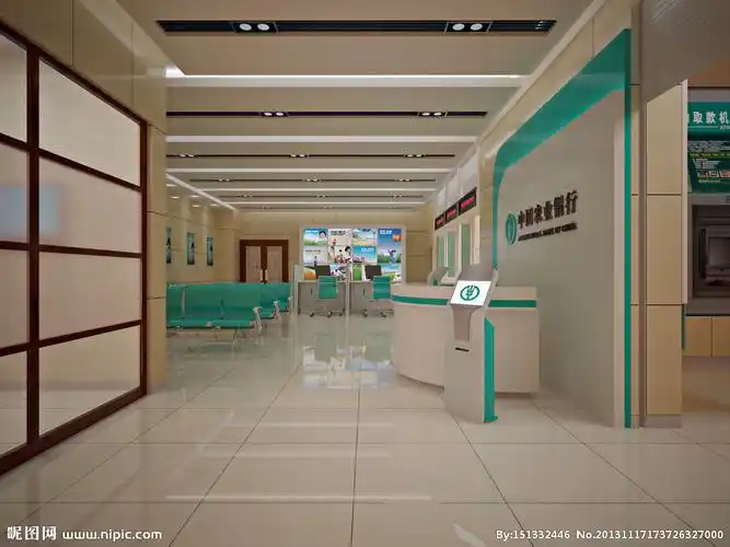 农行营业厅设计图__室内模型_3d设计_设计图库_昵图网nipic.com