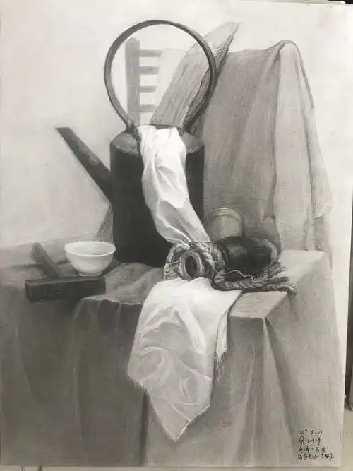 央清十五团素描长期作业8月16-19日