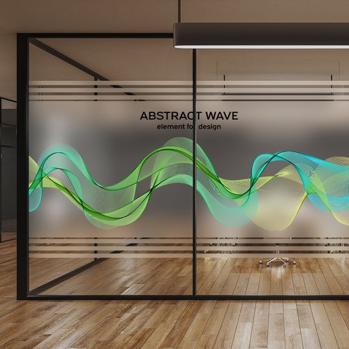 玻璃玻璃门门窗贴膜公司隔断装饰贴纸定制创意瓷砖