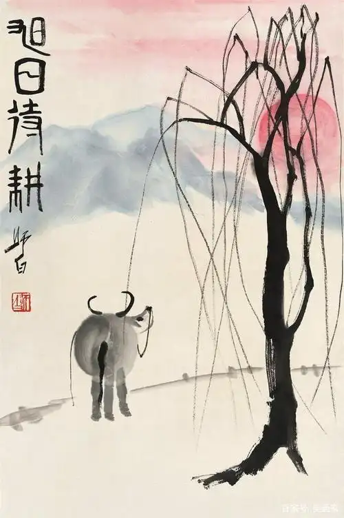 欣赏一组大师们的中国画留白