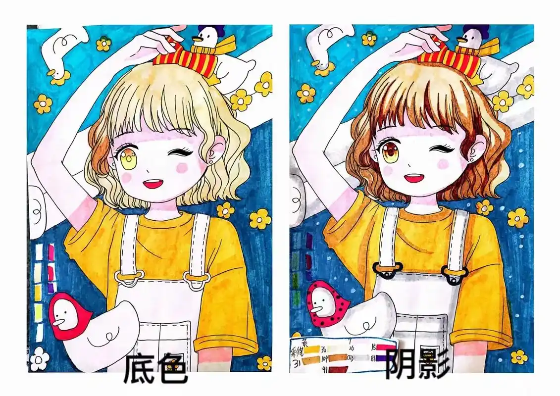 漫画初级|练习步骤图