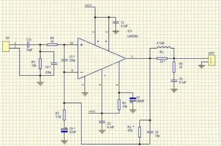 lm3886功放电路图解析