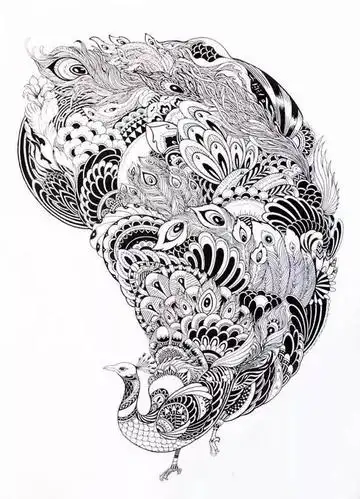 让你震惊的黑白装饰画,高难度作品你敢挑战吗?