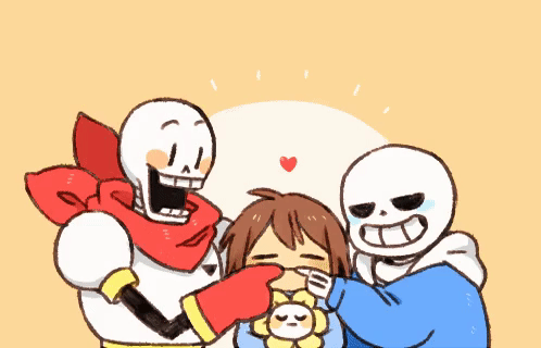 undertale人物undertale传说之下精美人物图包friskampsansamppapyrus