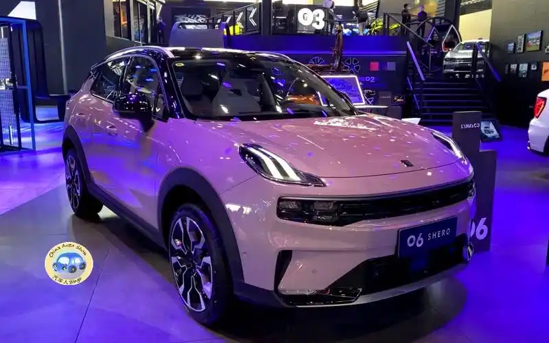 2022款吉利领克06粉色特别版亮相,全方位展示后,买不买做个参考