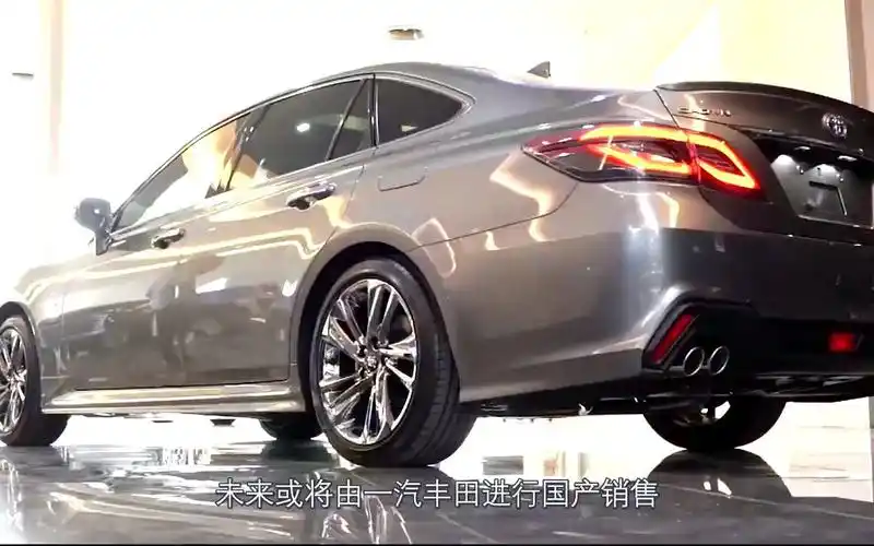 2022款丰田皇冠登场,黄金动力2.0t 8at,比奥迪a6还漂亮