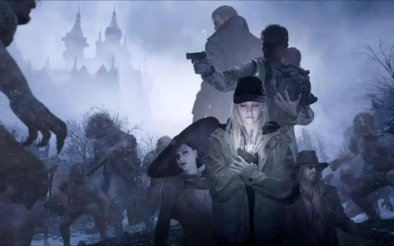 侍阁大人の恐怖动作游戏【生化危机8dlc:萝丝魅影(硬核难度)】整活