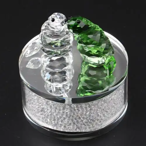 水晶苹果时尚摆件