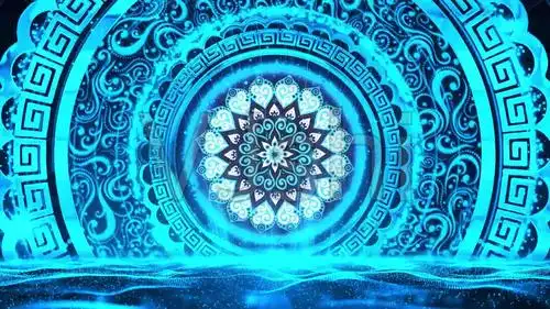 新疆舞民族风情背景视频