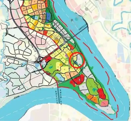 近日,大渡口区申请将钓鱼嘴片区茄子溪中学南侧部分土地的规划调整为