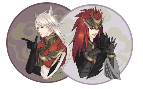 策约/虎雀情侣头像