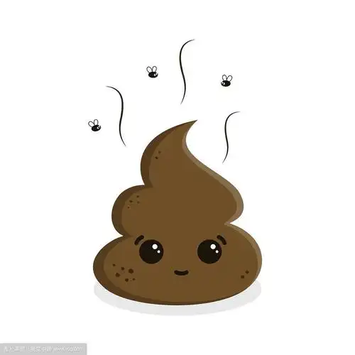有趣的卡通粪便