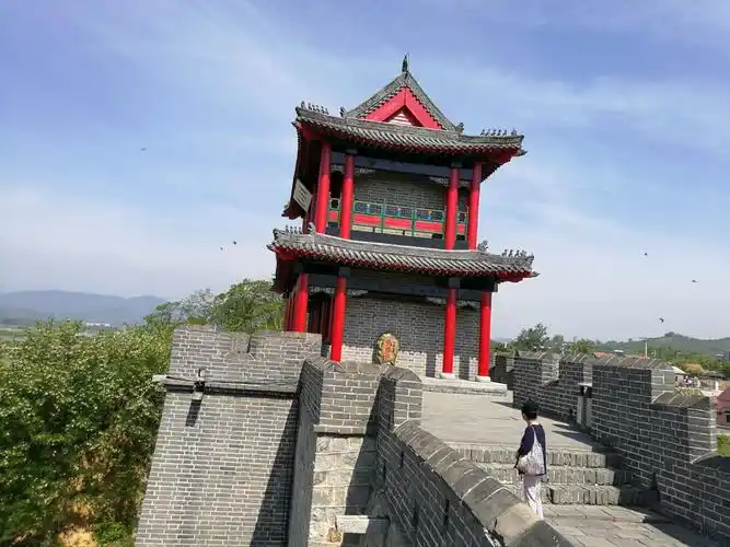 丹东虎山长城风光