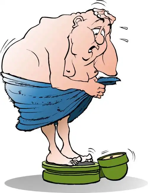 创意卡通拎工具箱的木工矢量插图