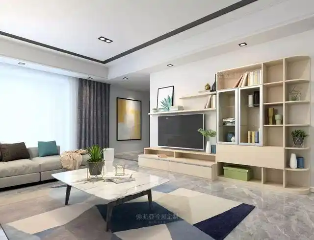 32套经典电视柜案例客厅档次瞬间高一倍